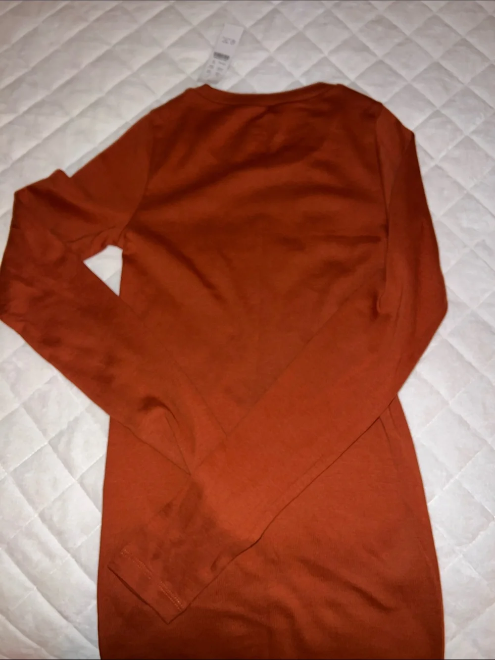J. Crew Burnt Orange Crewneck Tee